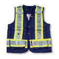 Marine-Farbe 100% Polyester Surveyor Weste